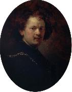 REMBRANDT Harmenszoon van Rijn Self-Portrait oil painting